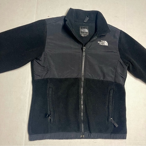 The North Face Girl’s Black Full-Zip Jacket Sz Large - Picture 1 of 9